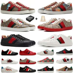 Hommes femmes baskets chaussures décontractées de qualité supérieure chaussures de serpents baskets en cuir ACE BRODES BRODES SHOAGE TRAVAILLES SPORTS SPORT