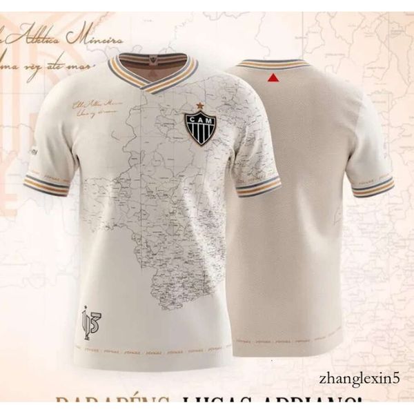 Atlético Mineiro Home Men Jerseys de fútbol Edición especial 22 23 Fred Cazares Otero Moura Elias Robinho Valdivia Adilson Santos Football Shi 87