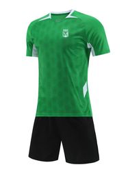 Atletico Nacional Hommes enfantsSurvêtements sport de loisirs de haute qualité Combinaison à manches courtes combinaisons d'entraînement en plein air avec manches courtes et t-shirts fins à séchage rapide