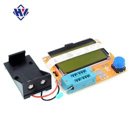 ATMEGA328 ESR Transistor Tester LCR-T4 Diode Triode Resistance Capacitance SCR INDUCTANCE LCD Écran FR MOSFET avec support de batterie