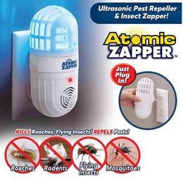 Atomic Zapper Insecto doméstico Electric Electric Ultrasonic Mosquito Killer Lamp Pest Control