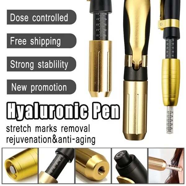 Pistolet de mésothérapie, stylo atomiseur, outil de beauté méso, haute pression continue pour Anti-rides, Lifting des lèvres, pistolet hyaluronique