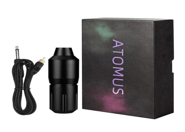 ATOMUS-kit de pluma de tatuaje negra, máquina rotativa con Motor, pistola de tatuaje, máquina tatuadora, cuerpo Ar2532610