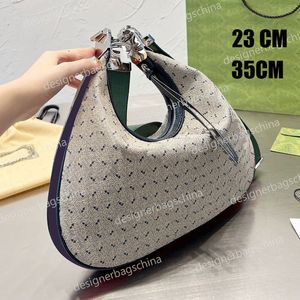 Attache Sacs à main Cross body Sacs à bandoulière Half Moon Underarm Cuir véritable Femmes Sac Lady Sac à main sac à main Lettres de mode Bretelles réglables