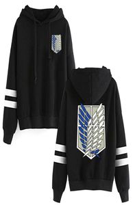 Attaque des sweats à capuche Titan Unisexe Mâle Femme Anime Vêtements anime Loose Streetwears Casual Link Aesthetic9971592