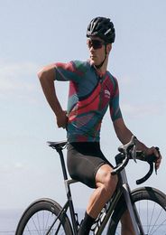 Attaquer de hele dag caleidoscope jersey mannen 2020 ja kleurrijke cyclus slijtage mtb tenue cycliste homme ademhalingsfietsenhirt8352898
