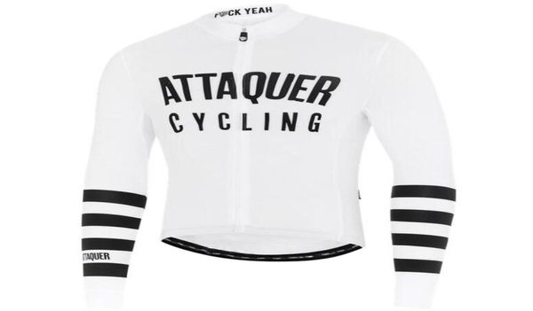 Attaquer manches longues Jersey 2020 Men039s équipe été cyclisme sweat maglia VTT Jersey lait camouflage ropa ciclis9584196
