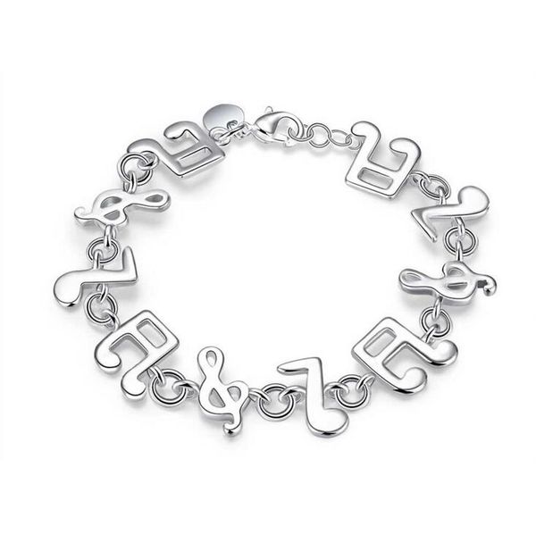 Design attrayant femmes note bracelet créatif polissage bracelet accessoires de fête passionné de musique fille beau cadeau livraison gratuite