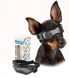 ATUBAN hondenbril kleine hondenzonnebril voor kleine rassen UV-beschermingsbril voor kleine hond puppy buiten rijden rijden 231227