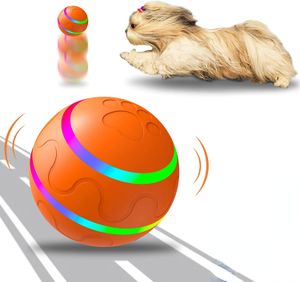 ATUBAN Jouets de balle interactifs pour chien, balle roulante active pour chiens/chats d'intérieur avec mouvement activé, jouets pour animaux de compagnie à balle rebondissante mobile