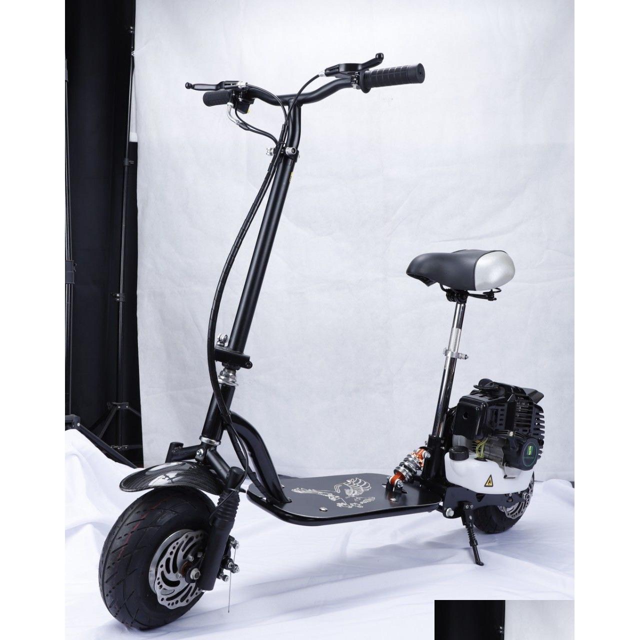 ATV 2 STROKE 49cc Small Scooter Personlig Mini Moped Pure Bensin Drop Delivery Automobiles Motorcyklar DHMKX