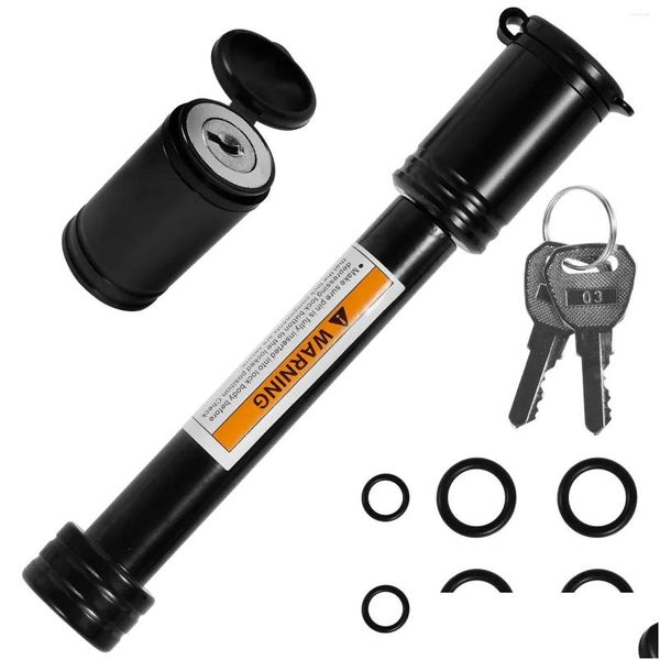 Pièces ATV Roues de roues All Terrain Lock d'attelage 5/8 pouces de remorquage en acier en carbone Récepteur antivol de la goupille imperméable pour les touches de camion RV Drop de OT8GP