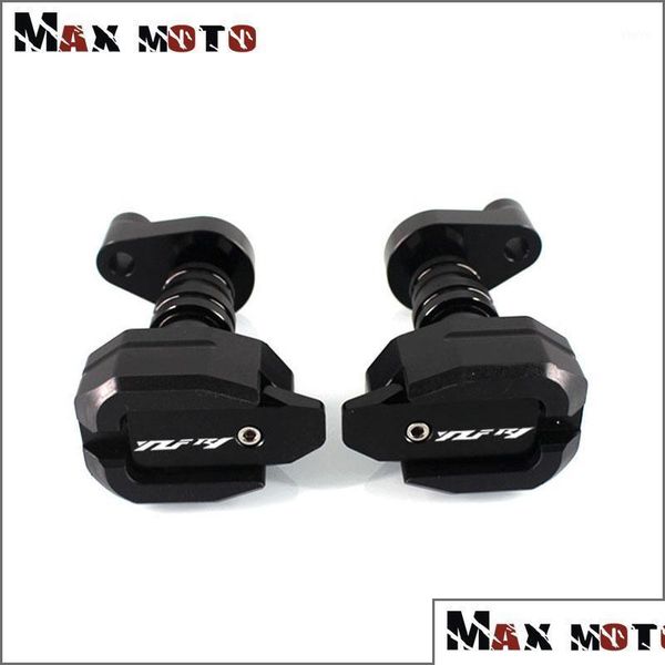 Pièces de vtt pour Yzfr1 Yzf R1 20042008 2007 2006 Cadre de protection contre les chutes de moto Curseur Carénage Garde Crash Pad Protector1 Drop Del Dhdfg