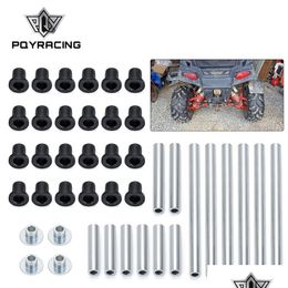 Atv Parts Utv A Arm Kit de protección de buje de brazo A para Polaris Rzr 800 800/S 800/4 2008-2014 2009 2010 2011 2012 2013 Pqy-Emk12 Drop Del Dhdbp