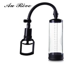 AU Reve Penis Enrasseurs Vacuum Pump Penis mâle Extender Agrandir les produits sexuels adultes Toys pour hommes Y181103052632777