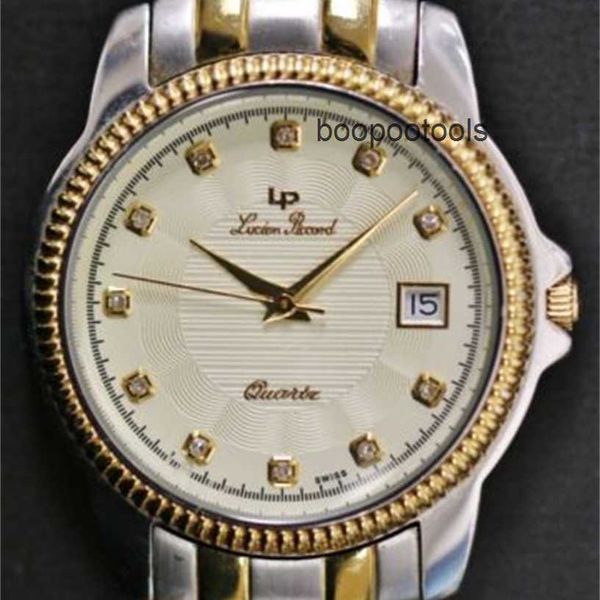 Audemar Pigu Luxury Watches Online Royal Oak Wallwatches Lucien Piccard Prestige Paris Diamond Dial Two Tone Men's Watch Quartz Watch 26022d 80EQ
