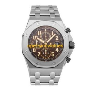 AUDEMAR Pigue Luxury Montres Automatic Watch Men's Automatic Audema Pigue Royal Oak Offshore Auto Steel Mens Watch 26470st.OO.A820CR.01 FN29