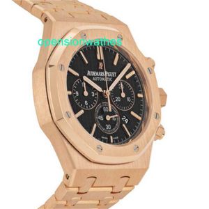 AUDEMAR PIGUE Luxury Montres Automatic Watch Men's Automatic Audemar Pigue Royal Oak Chrono Auto Oro Orologio Da Uomo 26320OR.OO.1220OR.01 FNBD