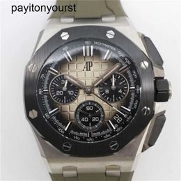 Audemar Pigue Watch APF Factory 26420SO OO A600CA.01 Royal Oak Offshore Smoky Gray Brown Dial