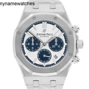 Audemar Pigue Watch APS Factory Royal Oak Chronograph 38 Silver en acier 26315st OO.1256st.01