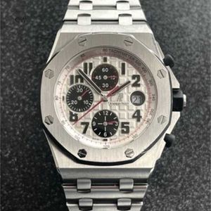 Audemar Pigue horloge automatisch mechanisch uurwerk herenpolshorloge tijdcode 42 mm Panda WN-ZMIR