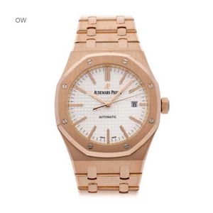 Reloj Audemar Pigue Royal Oak Relojes cronógrafo Abby Sign Pulsera de oro rosa 15400OR.OO.1220OR.02 WN-CIUY WN-CRGK