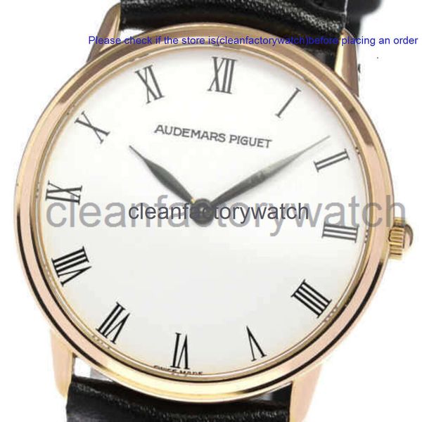 Audemar watch apwatch Audemar Pigeut Piquet Luxury Watches APSF Royals Oaks Wristwatch Designer Audumarrsp 18k Pink Gold White Dial Quartz Mens mécanicien automatique