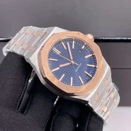 Audexxx Pigxxx Luxe horloge Heren Ap15400-serie Kwaliteitsmerkhorloge Hoge top voor heren Roestvrij staal Kalender Saffier Automatisch mechanisch Ontwerper KJ69