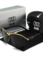 Audi -bril met audi zonnebril mode persoonlijkheid Polarisator Men039S Driving High Definition Anti UV zonnebril7959187