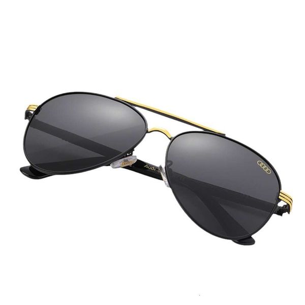 Audi Polarized Driving Grasses MenS and Women's Large Frame Sunglasses NOUVEAU MIRROR Fashion Outdoor Sports Mécanical Style Riding Handsome Fashion