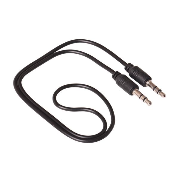 Câble Audio Jack 3.5mm, câbles Aux stéréo, cordon de haut-parleur pour voiture, casque, PC, téléphone, 50cm, 70cm, 100CM