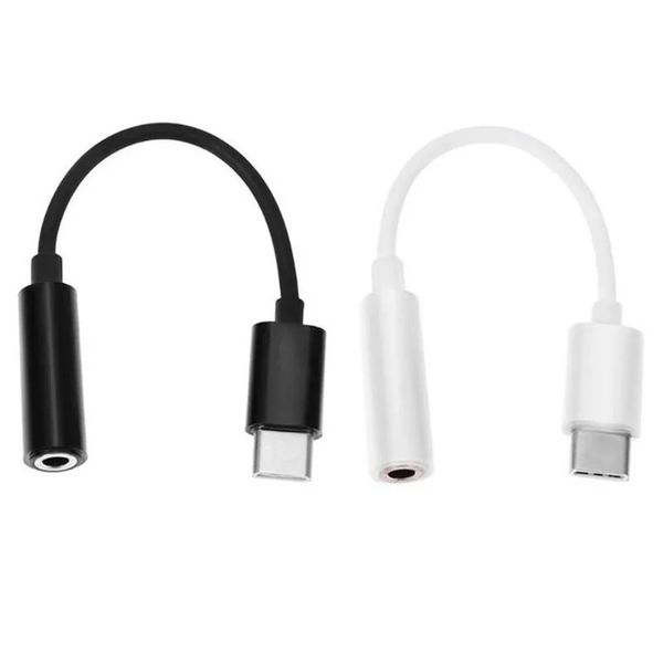 Cable de audio Tipo C 3.5 Cable de auriculares Jack USB C a 3.5 mm Adaptador de auriculares para Huawei P10 P20 P30 Pro Mate 10 Pro 20 30