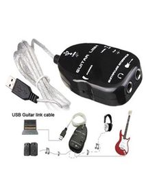 audio gitaar effectpedaal Gitaar naar USB Interface Link Kabel PCMAC Opname Record met CD Driver Gitaar Onderdelen accessoires2550545