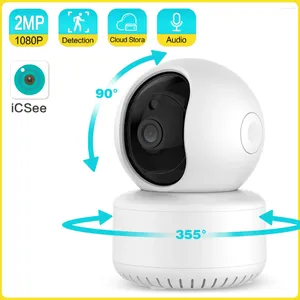 Audio IP-camera's Draadloze babyfoon Smart Home Surveillance Indoor HD WiFi-camera Automatische tracking Menselijke detectie