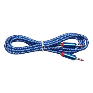 AUDIO JACK 3,5 mm Mannelijk naar Male 2M China Rode Audio Lijn Audio Aux-kabel voor iPhone Auto Hoofdtelefoon Luidspreker Wire Line Aux Cord