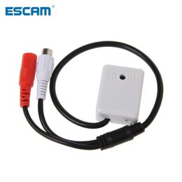 Audio -pickup -systeem voor het verbeteren van beveiligingsbewaking op CCTV -camera's bij ESCAM Microfoon Sound Monitoring Device