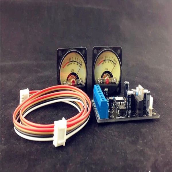 Livraison gratuite Panneau d'amplificateur de puissance audio VU mètre Niveau DB LED Module de carte de pilote d'en-tête DIY Bucwx