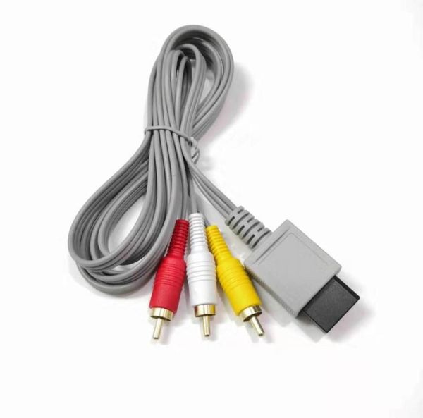 Audio vidéo AV Composite 3 Câble RCA pour Nintendo Wii Wii U7031206