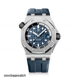 Relógio Audpi Masculino Relógios Movimento Automático Abbey Royal Oak Offshore Series Relógio de Pulso Mecânico Automático Masculino Nova Placa Azul 15720stooa027ca0 Azul HBP3