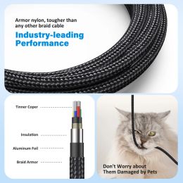 AUFU 5A USB Type C To USB C Cable For iPhone 15 Realme Samsung S23 100W PD Fast Charging Wire for Macbook PC Type-C USBC Cable