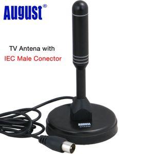 August DTA240 1080P HD Digitale tv-antenne UFV VFH Portable indoor/buiten HDTV-antennes voor DVB-T DVB-T2 ISDB ATSC USB TV Tuner