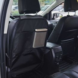 AuMoHall siège de voiture sac à dos Anti enfant coup de pied Anti saleté siège arrière protecteur couverture accessoires intérieurs