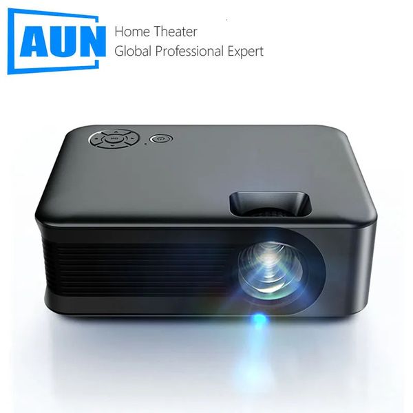 AUN A30 MINI Proyector Portátil de Cine en Casa Cine Láser Proyector de TV Inteligente Proyectores de Vídeo LED Película 4k a través del Puerto HD 240110