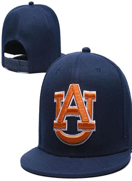 Aurburn Tigers Caroline du Nord snapbacks chapeaux pour hommes casquettes de conception réfléchissante USA College lettre ALogo casquettes réglables 027801775