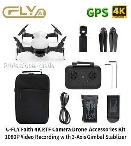AURORA 5G WiFi FPV Motor sans balais 1080p4k caméra GPS GPS Double Mode Positionnement pliable RC Drone Quadcopter RTF Fly 12 km A0352076508