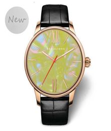 Aurora Color Shell Watch Foreign Trade NOUVEAU RÉOULIONS LUXY BRAND CUIR WORD5453197