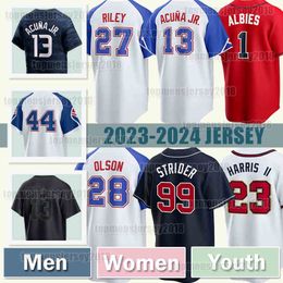 13 Ronald Acuña Jr. Jersey 99 Spencer Strider Béisbol 16 Travis dArnaud Matt Olson Austin Riley 51 Chris Sale Joe Jimenez 15 Luis Guillorme Tyler Matzek 48 Ian Anderson