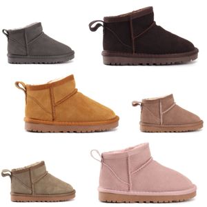 Australie Bottes classiques Chaussures pour enfants Ugglies Filles Chaussure Sneaker Designer Wggs Boot 2022 Bébé Enfant Jeunesse Enfant Bébé Hiver Garçon Fille GS Enfants Taille 22-35