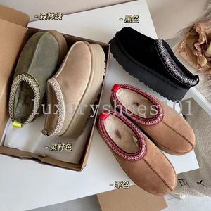 Австралийские дизайнерские ботинки, женские меховые мини-шлёпанцы Tasman, классические зимние ботинки из шерсти на ультра-платформе Tazz