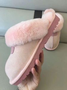 Australie Classique Femmes Pantoufles Bottes Courtes Fourrure Chaude SlippCotton Pantoufles Hommes Et Femmes Botte De Neige Coton diapositives chaussures UGGile